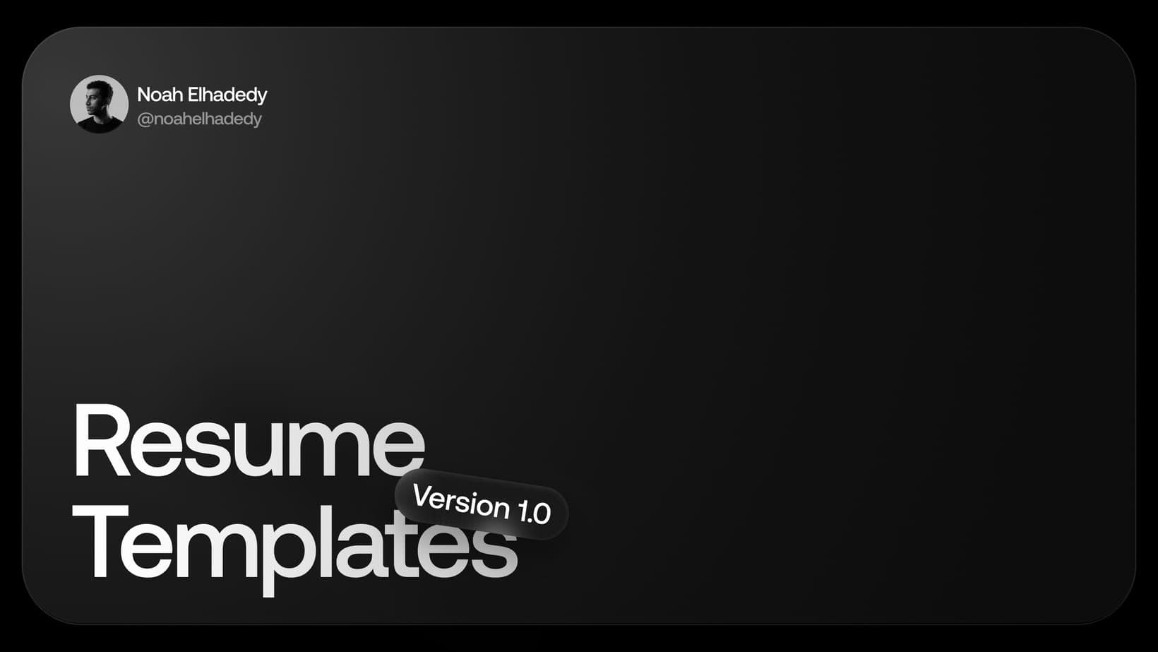 Premium Resume Templates cover